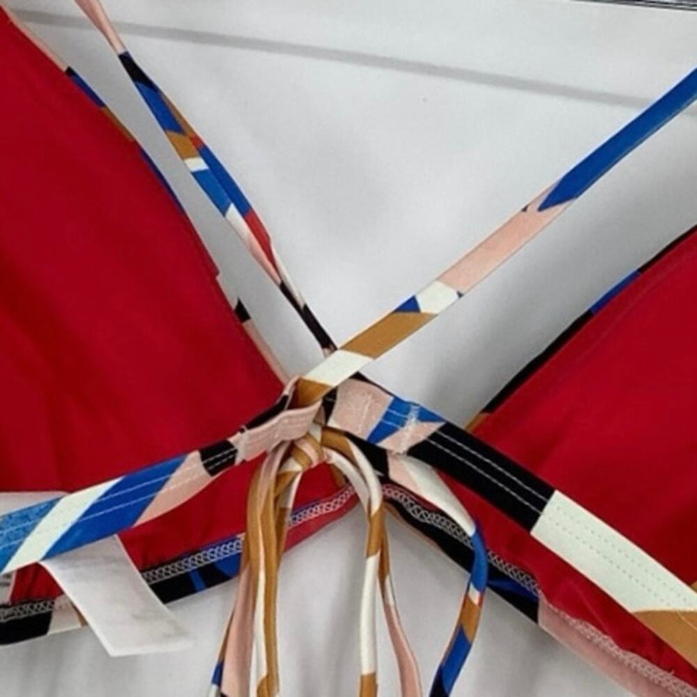 Prana Colorful Patterned Bikini Top - Picture 6 of 9